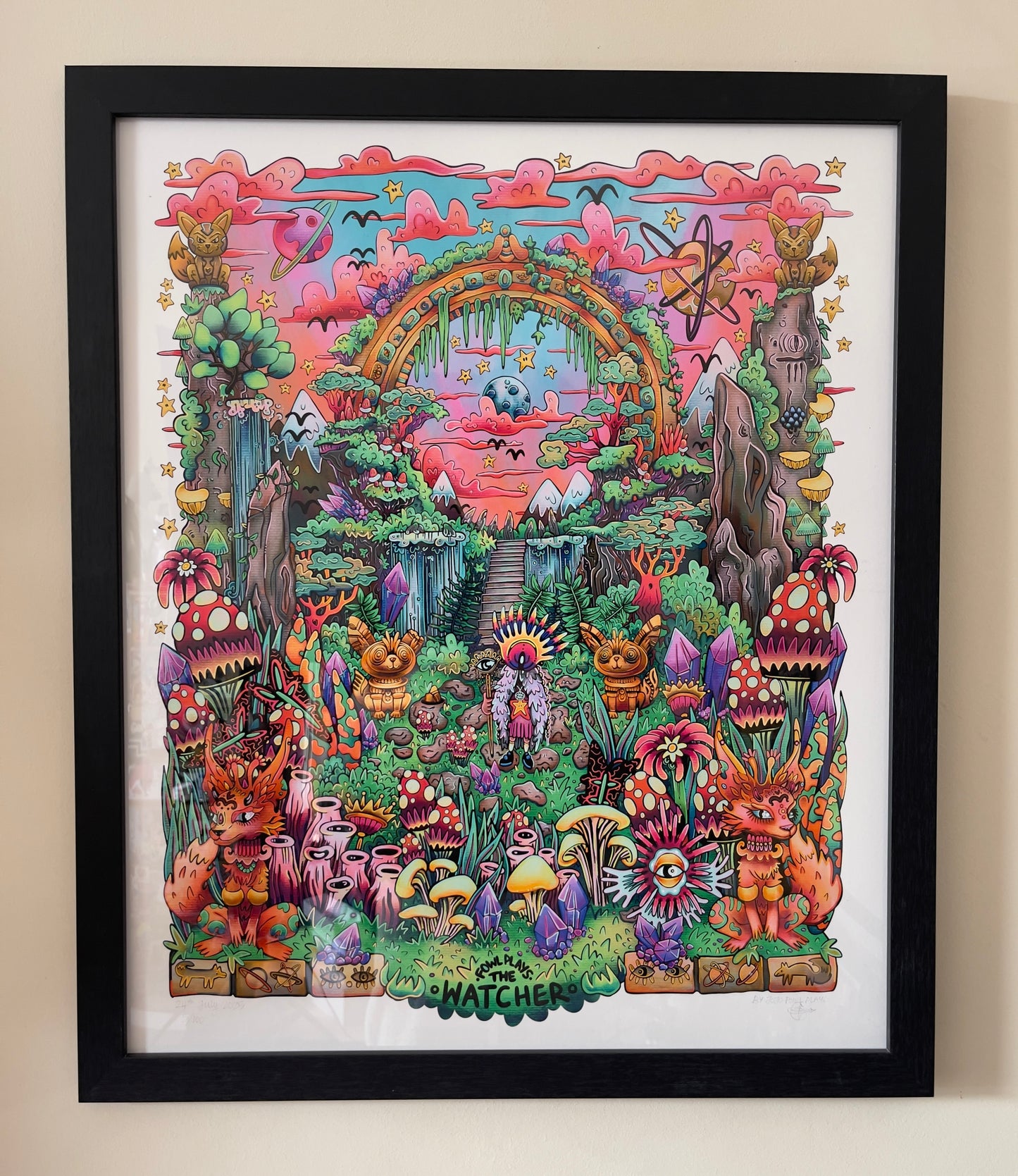 The Watcher Archival Print