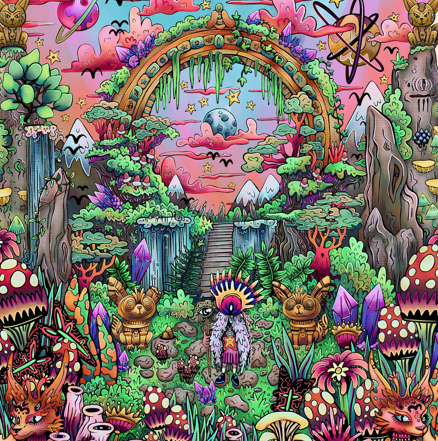 The Watcher Archival Print