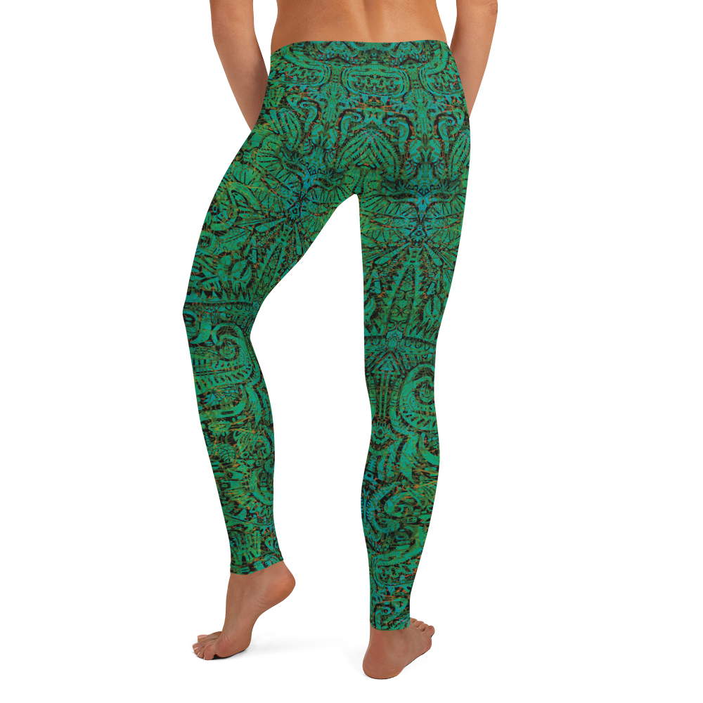 Cactus County Leggings Emerald