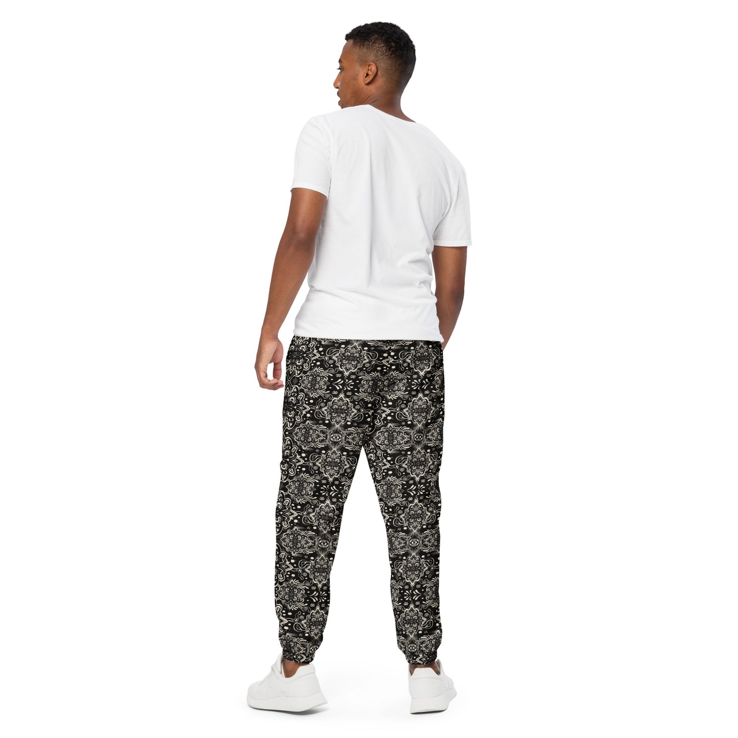 Catnip Unisex Joggers Black and White