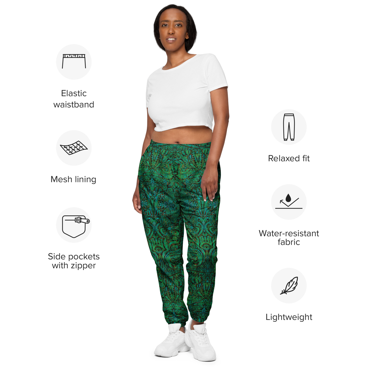 Cactus County Unisex Joggers Emerald