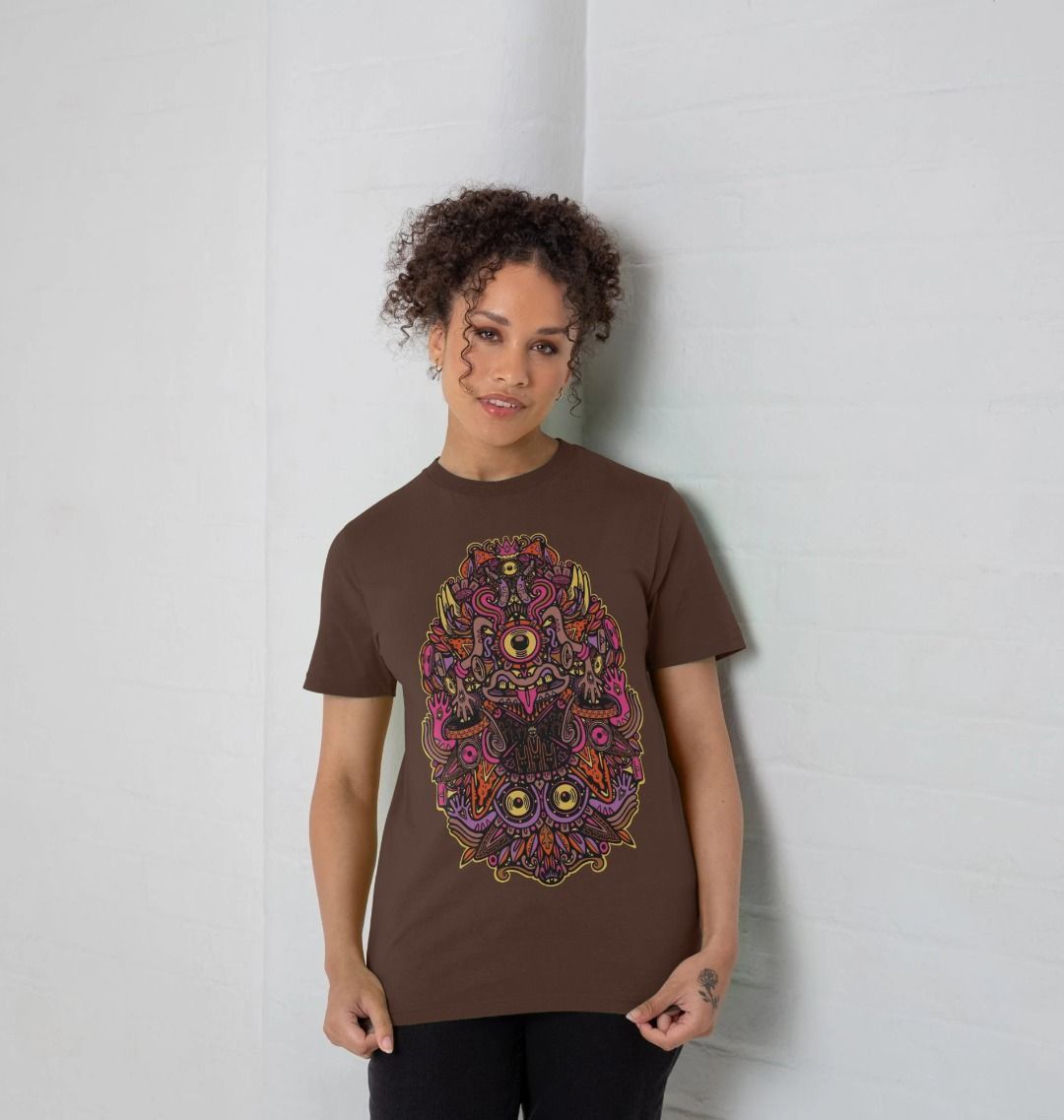 Ravealon Organic Cotton Unisex T-shirt Tan