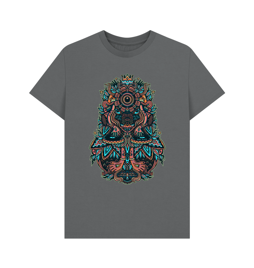 Slate Grey That Magic Sound Organic Cotton Unisex T-shirt Peachy