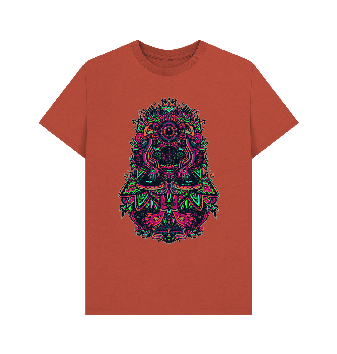 Rust Printed T-shirt