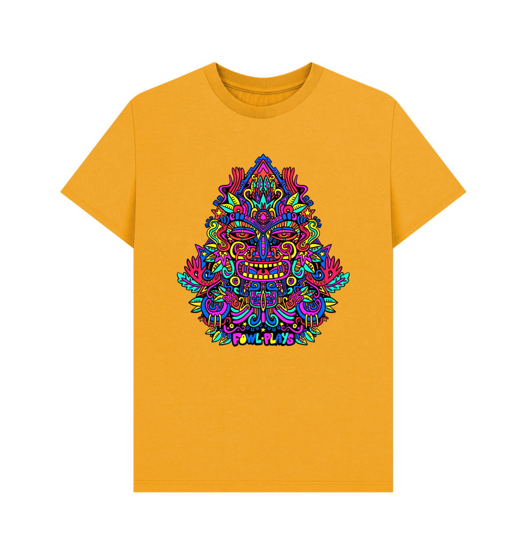 Mustard Printed T-shirt