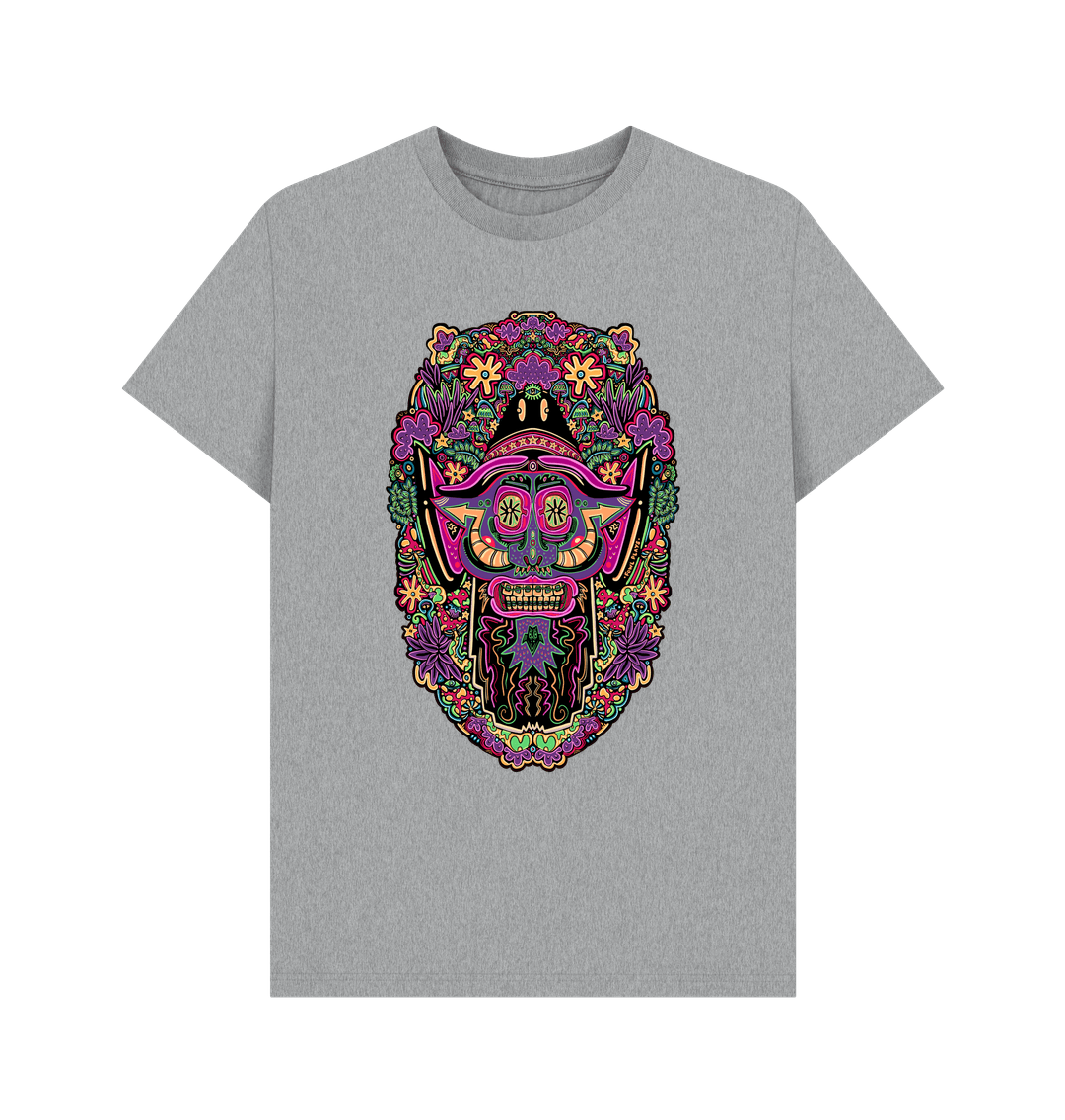 Athletic Grey Mushroom Man unisex Organic Cotton T-shirt Original