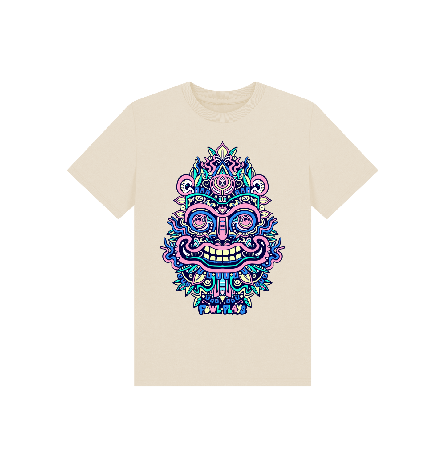 Oat Printed Kids T-Shirt Front