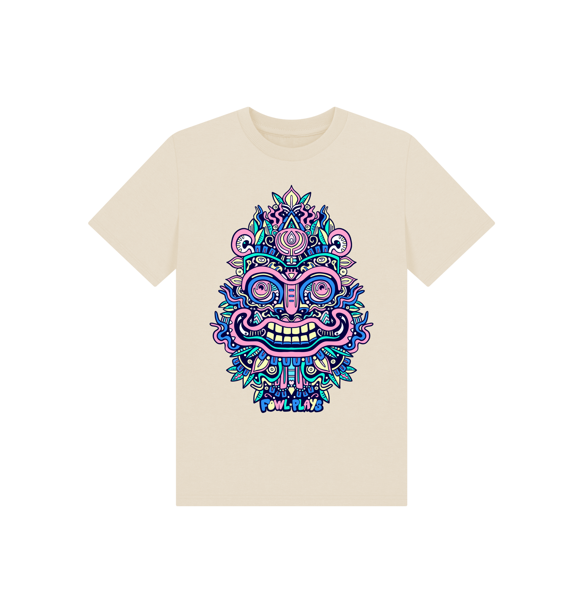 Oat Printed Kids T-Shirt Front
