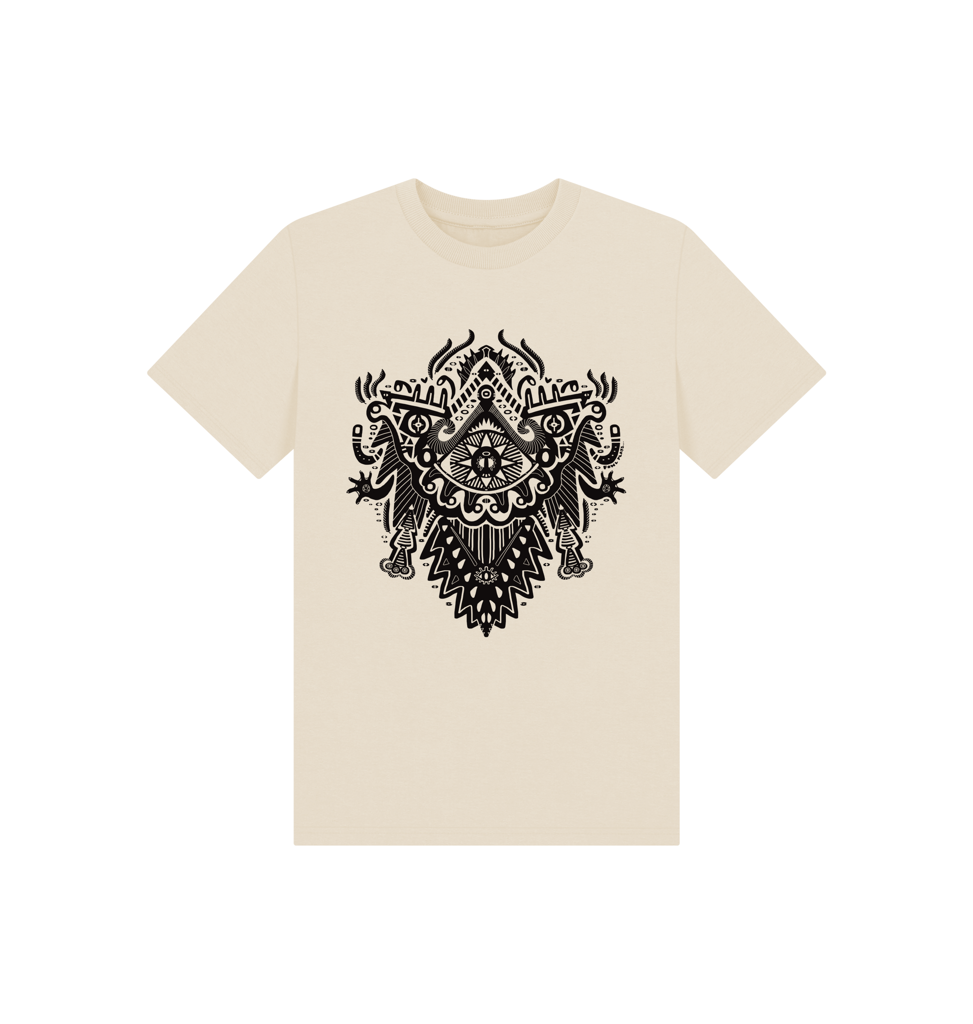 Oat Printed Kids T-Shirt Front