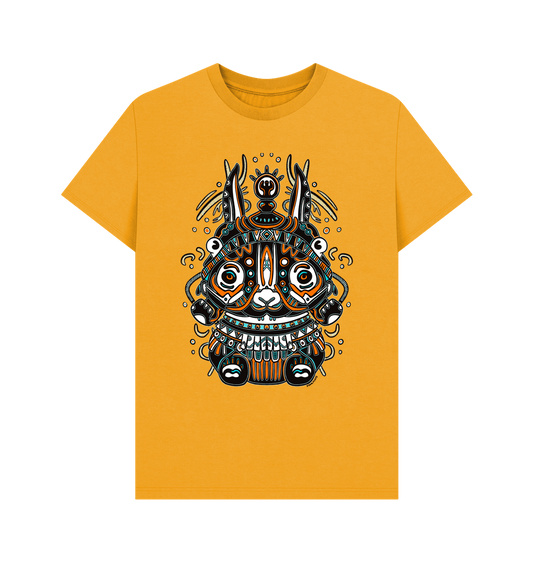 Mustard Printed T-shirt