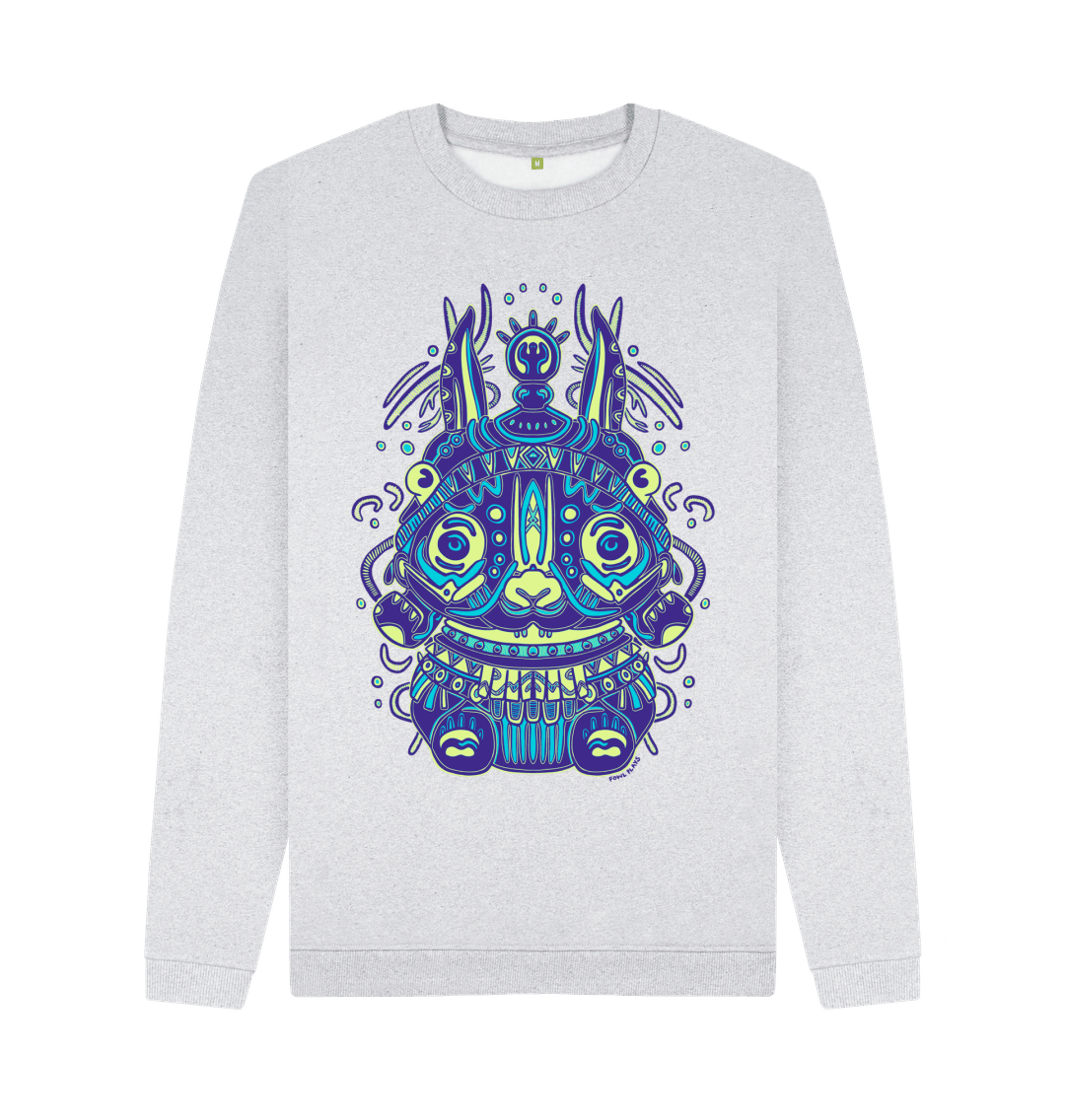 Grey Night Spirit Organic Cotton Unisex Sweater Remill