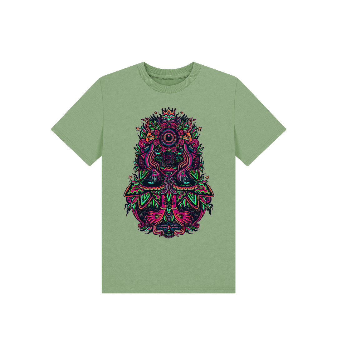 Sage Printed Kids T-Shirt