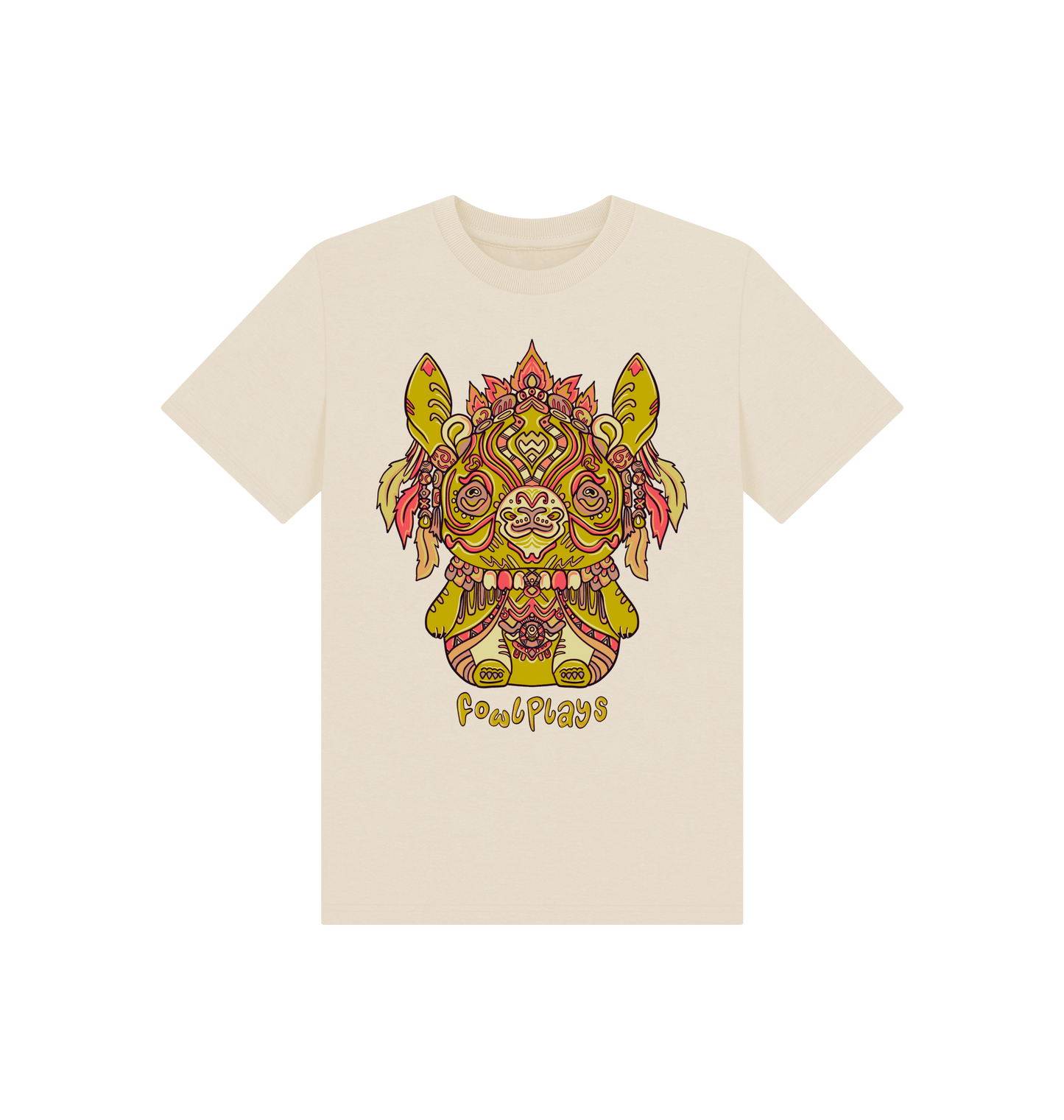 Oat Printed Kids T-Shirt Front