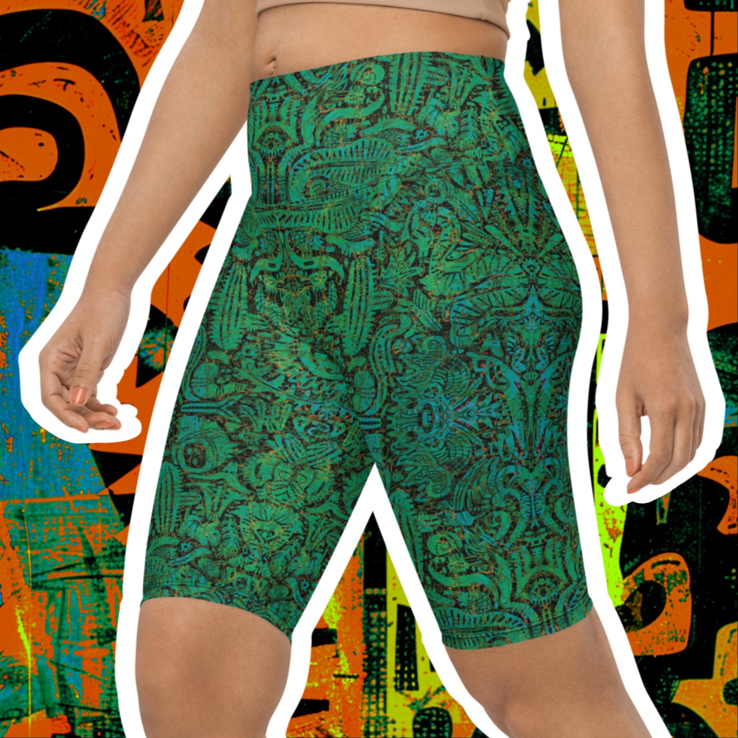 Cactus County Shorts Emerald