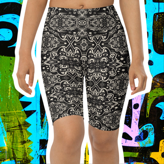 Catnip Statement Shorts Black and White