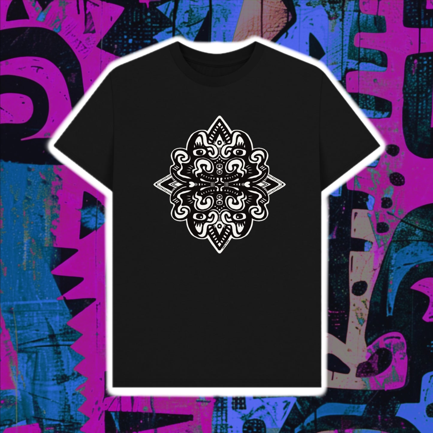 Catnip Organic Cotton Unisex T-shirt White Print