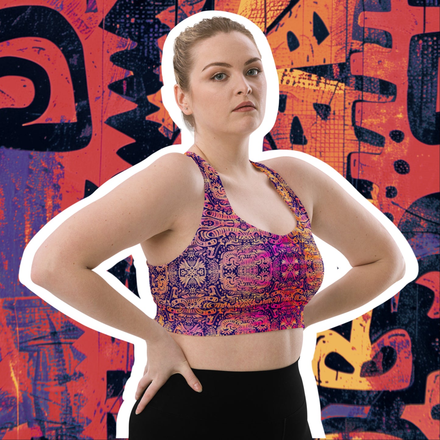 Ground Up Statement Sports Bra