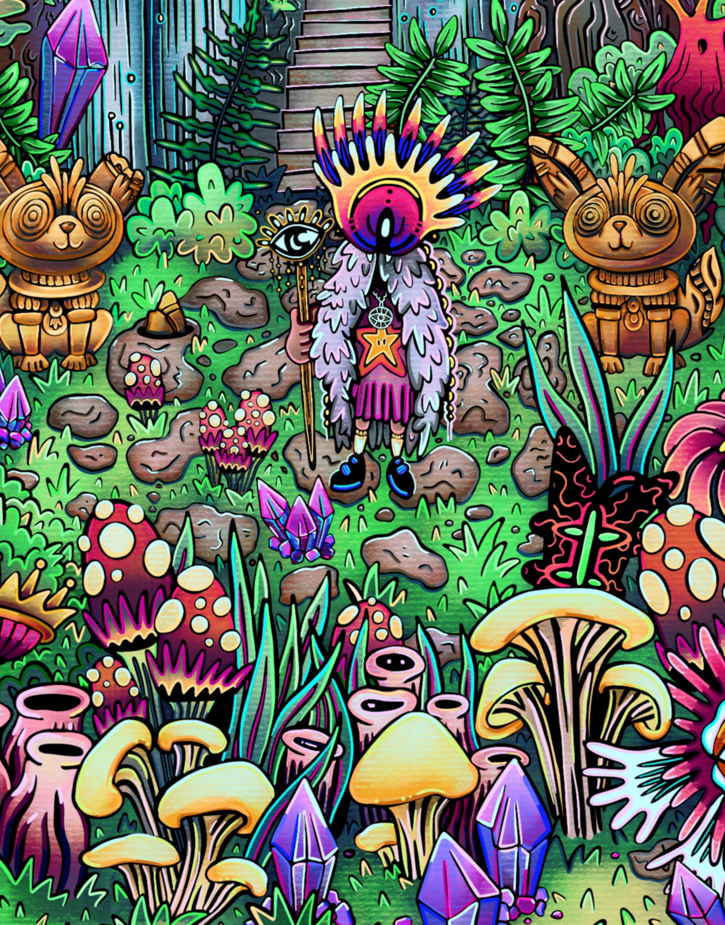 The Watcher Archival Print