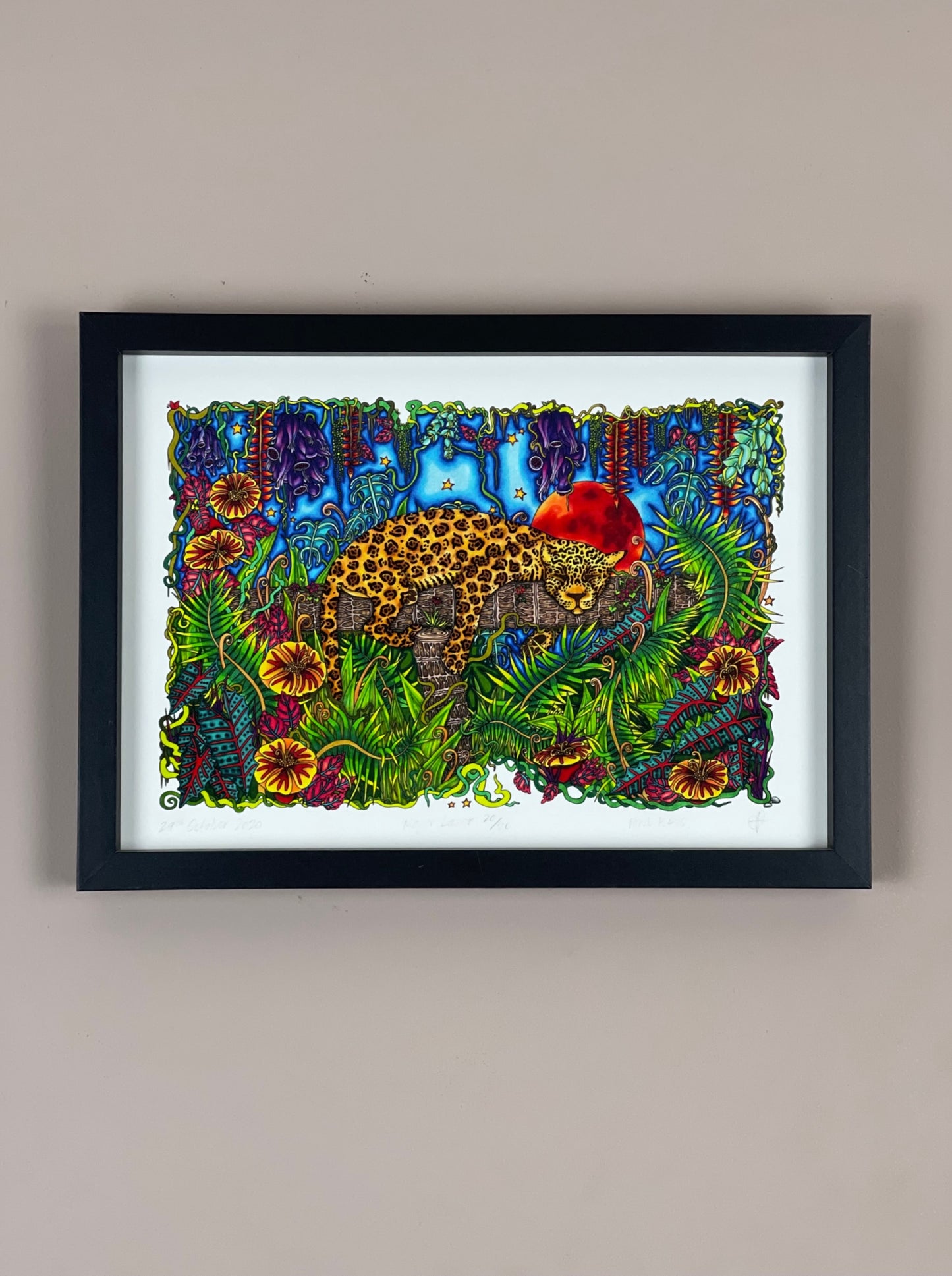 SALE Jaguar Archival Print