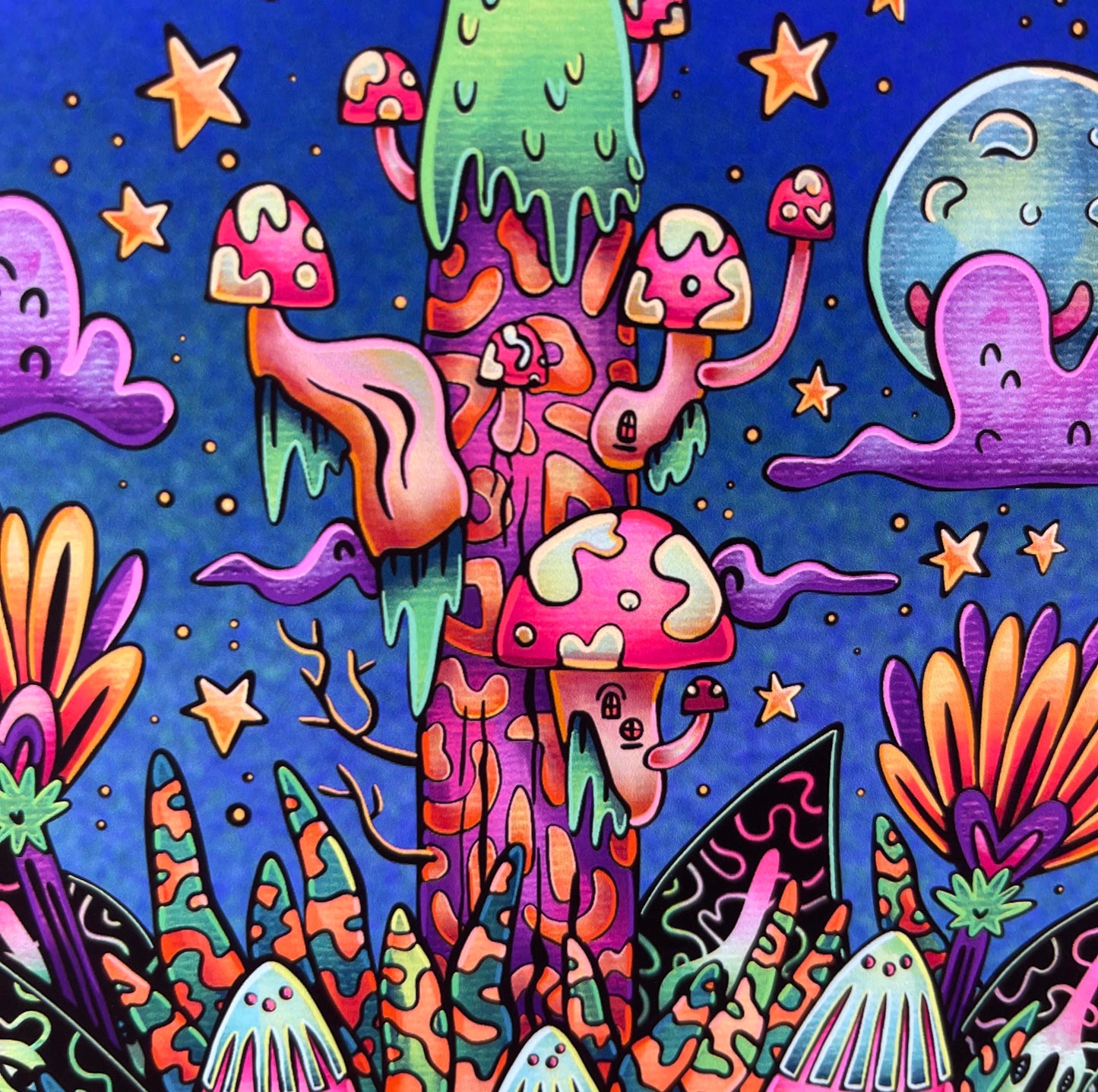 Mushroom Magik Archival Print