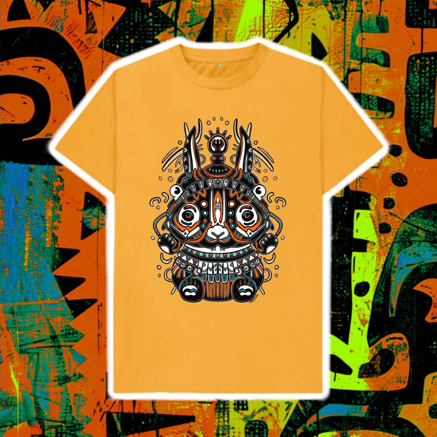 Night Spirit Organic Cotton Unisex T-shirt Sunshine Style