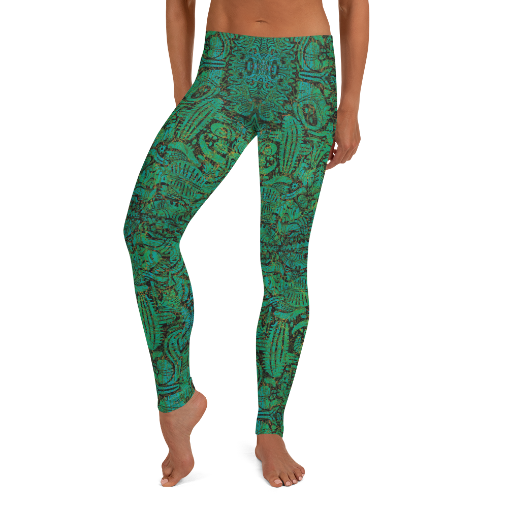 Cactus County Leggings Emerald