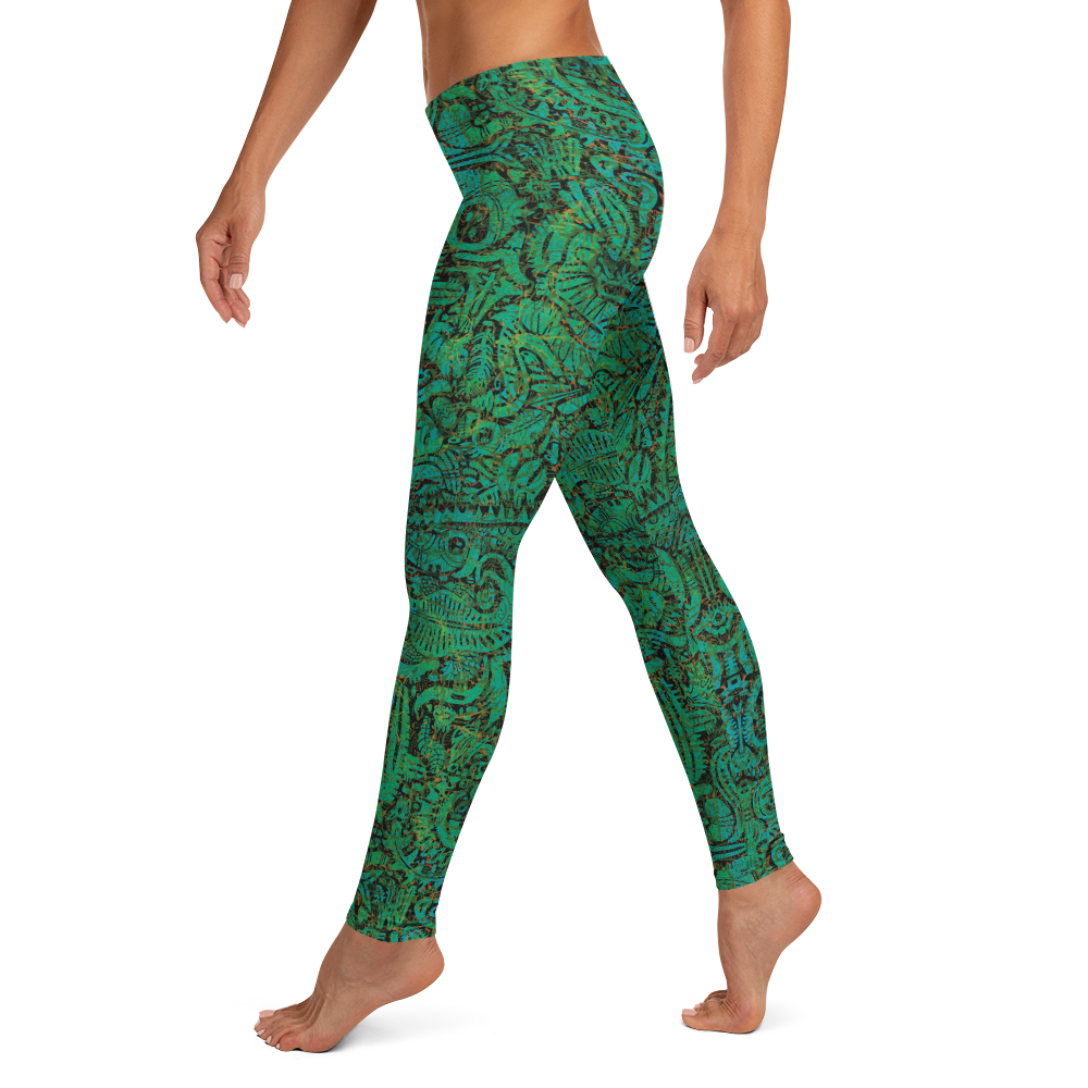 Cactus County Leggings Emerald