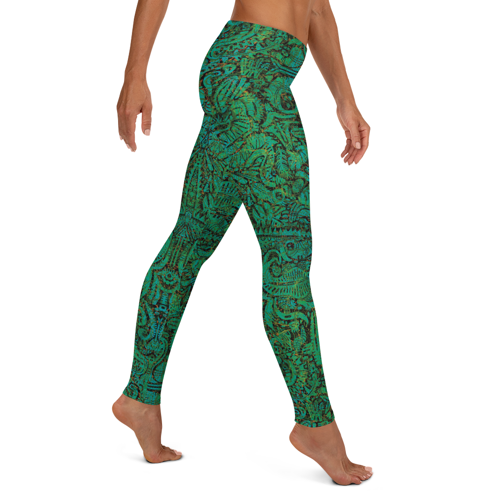 Cactus County Leggings Emerald