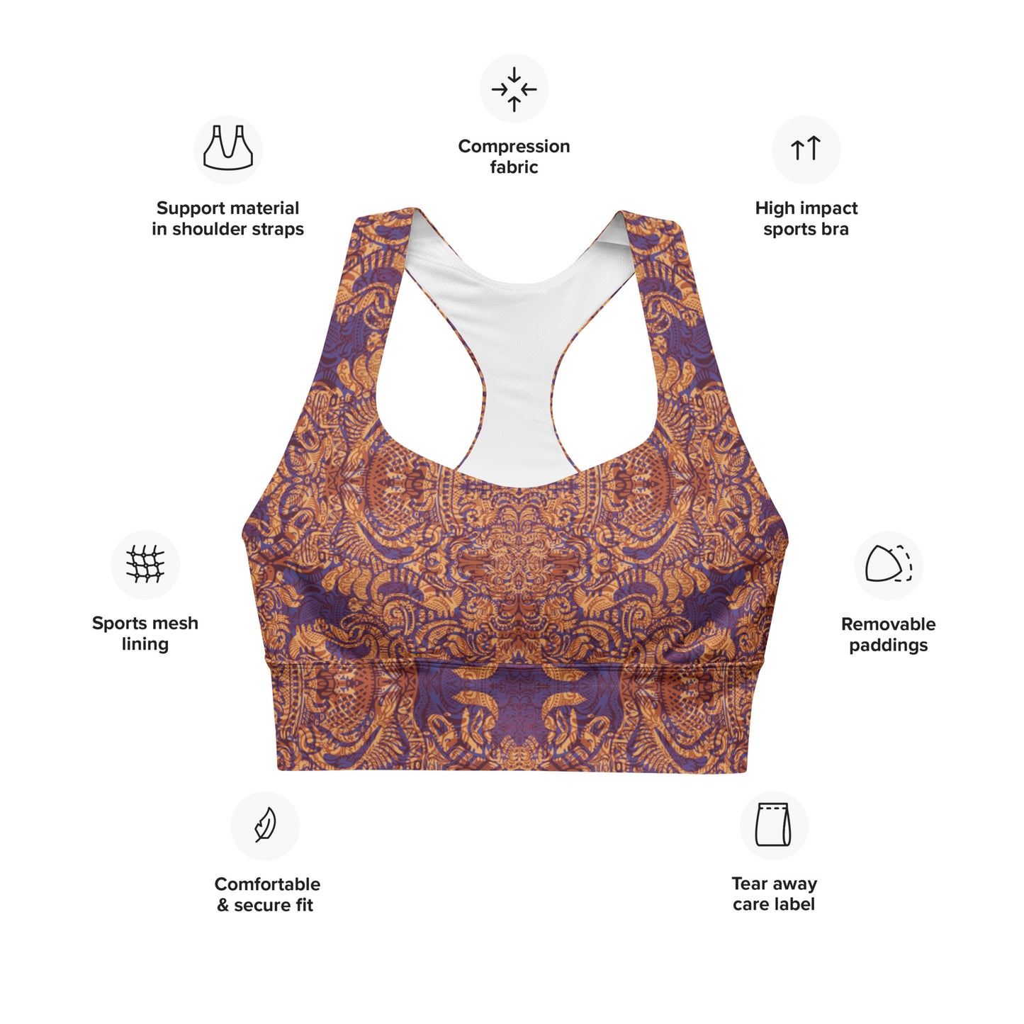 Royal We Statement Sports Bra