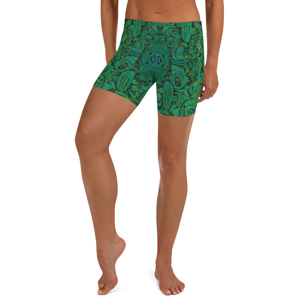 Cactus County Shorts Emerald