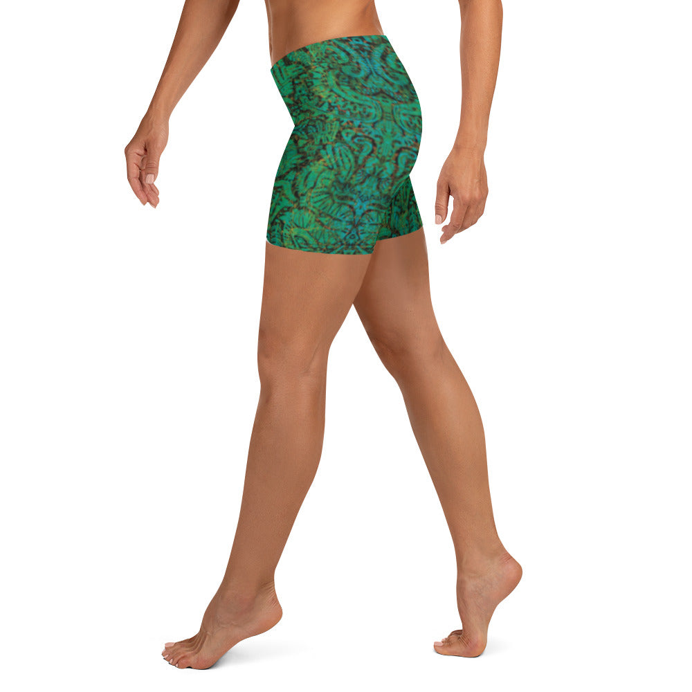 Cactus County Shorts Emerald