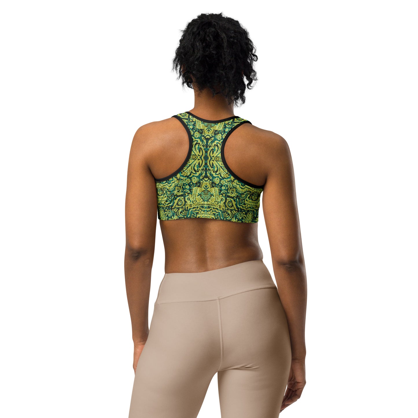 Ministry Of Souls Sports Bra Lemon