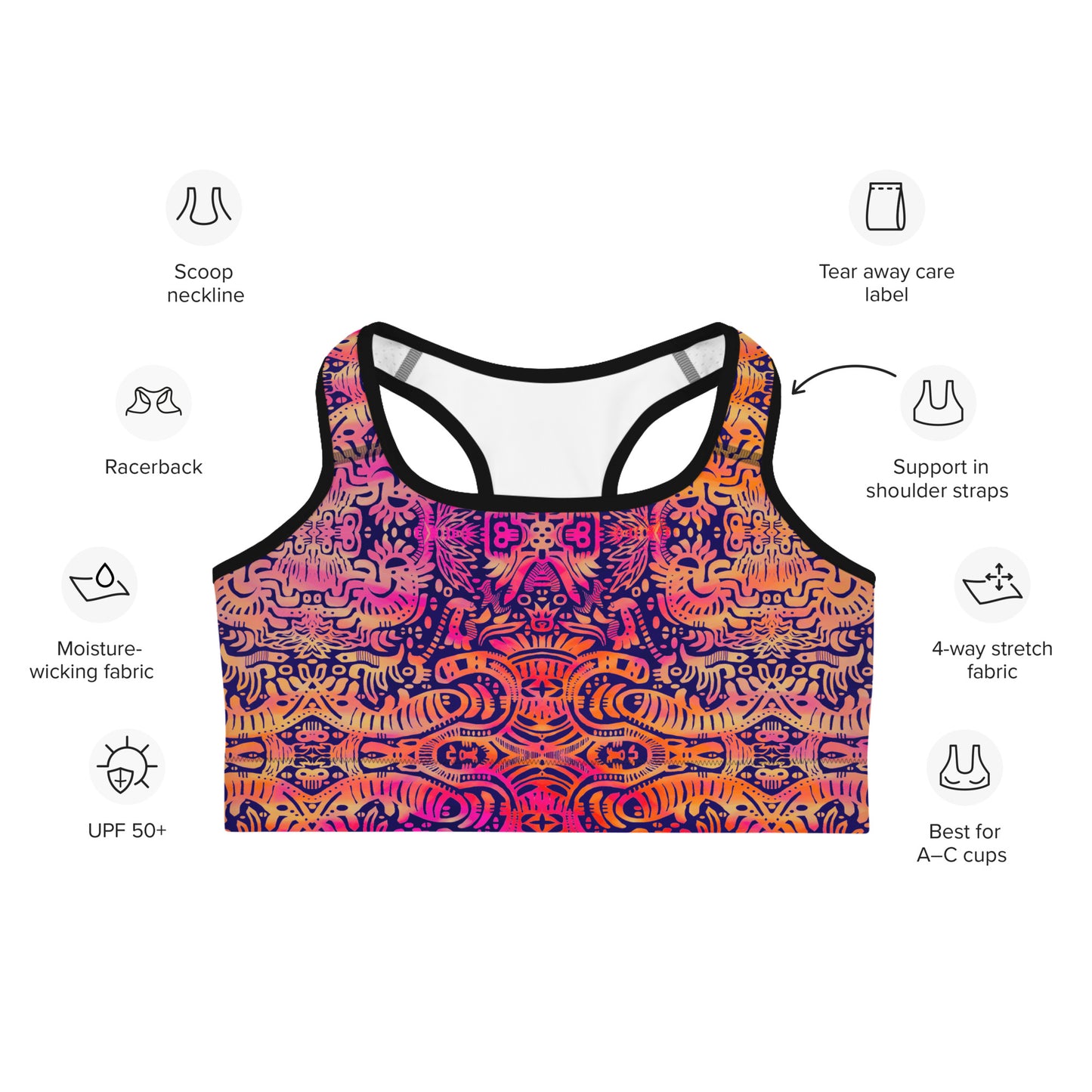 Ground Up Statement Sports Bra