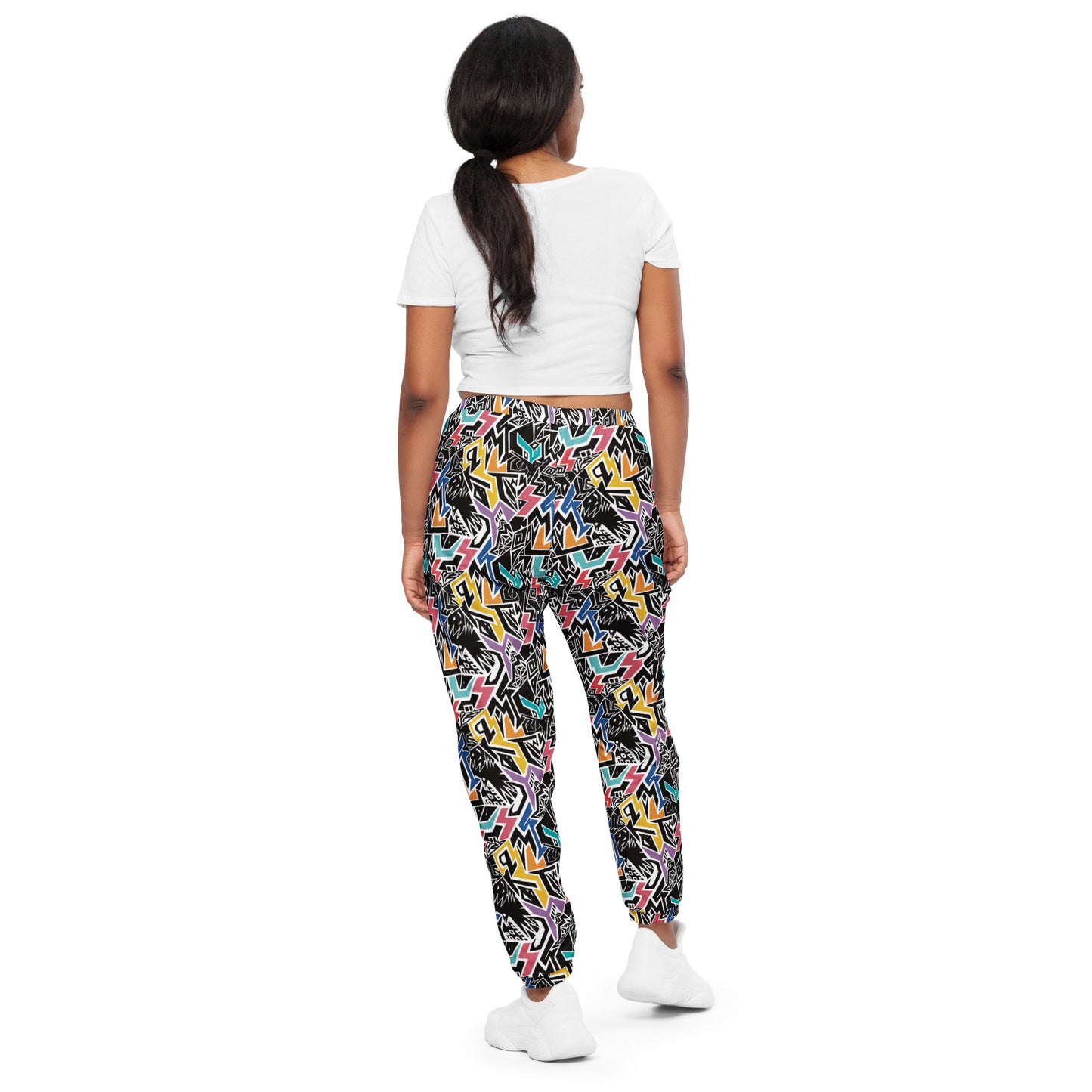 Smile At Life Unisex Joggers Rainbow