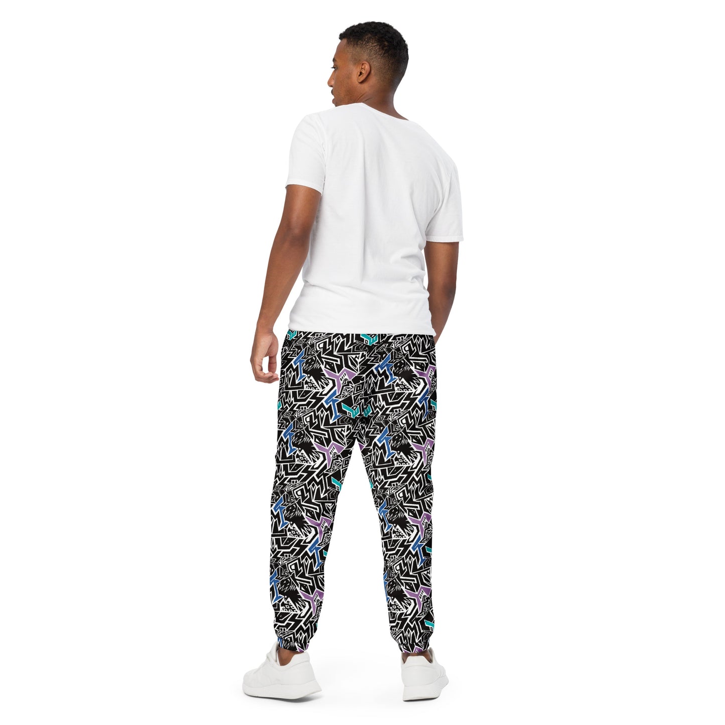 Smile At Life Unisex Joggers Purple