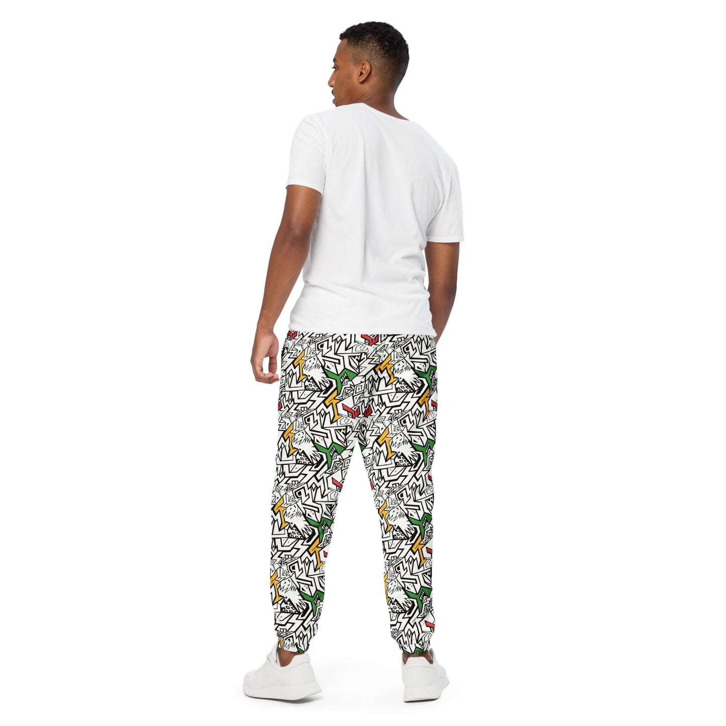 Smile At Life Unisex Joggers White