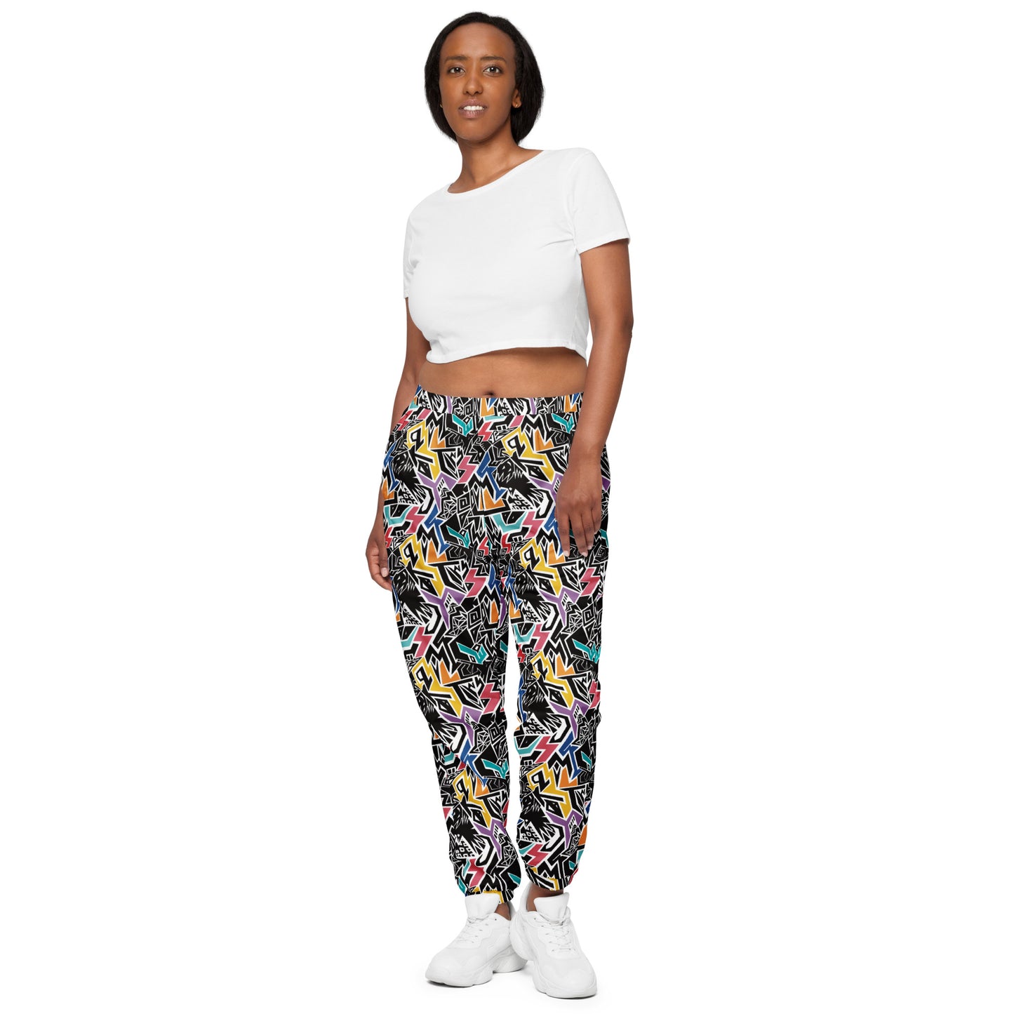 Smile At Life Unisex Joggers Rainbow