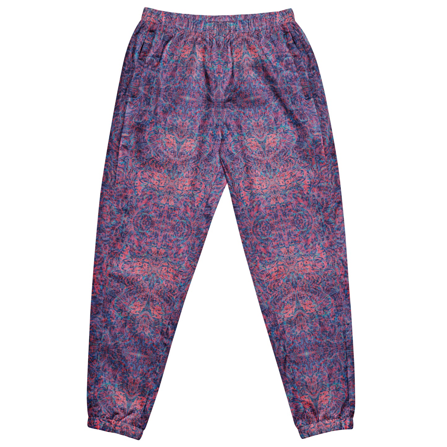 Psychedelic Kaleidoscope Unisex Joggers Baby Blue