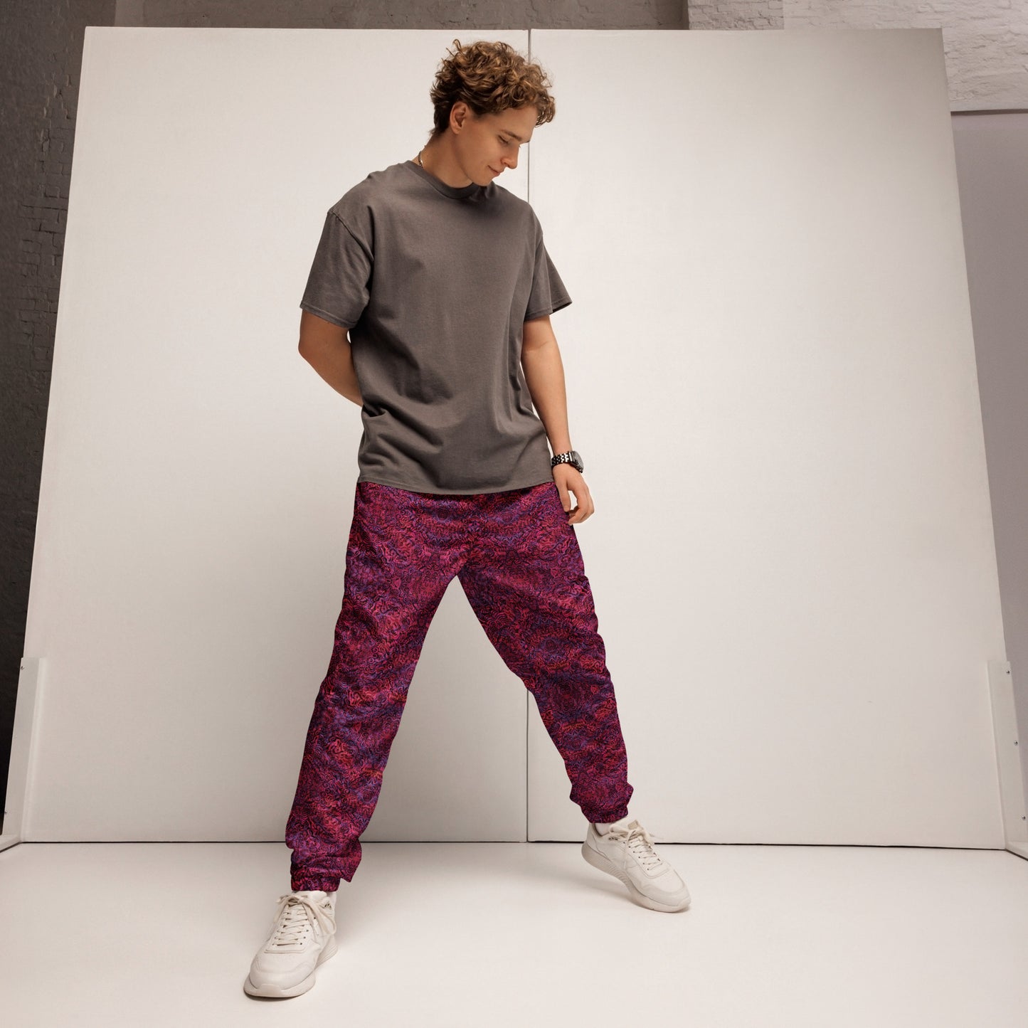 Magenta Bones Unisex Joggers