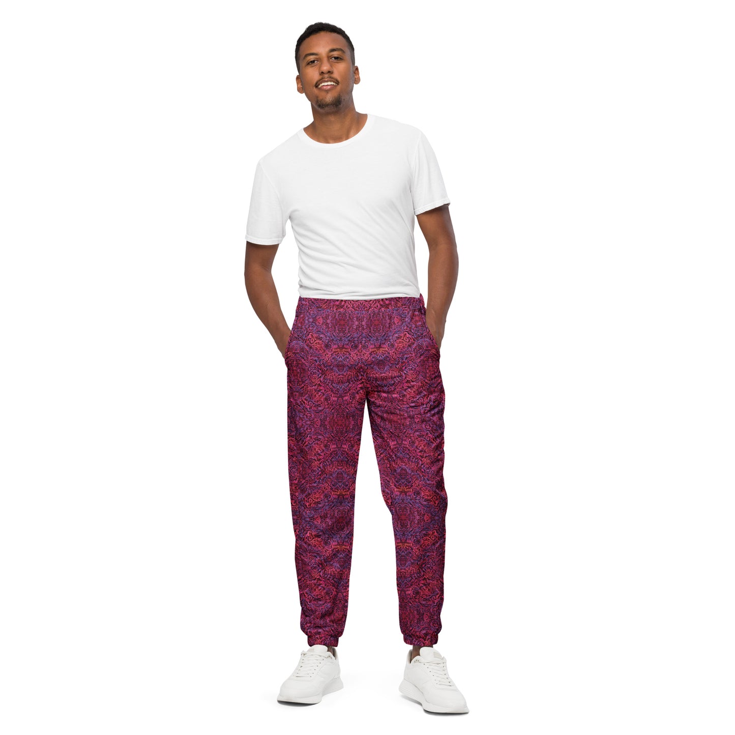 Magenta Bones Unisex Joggers