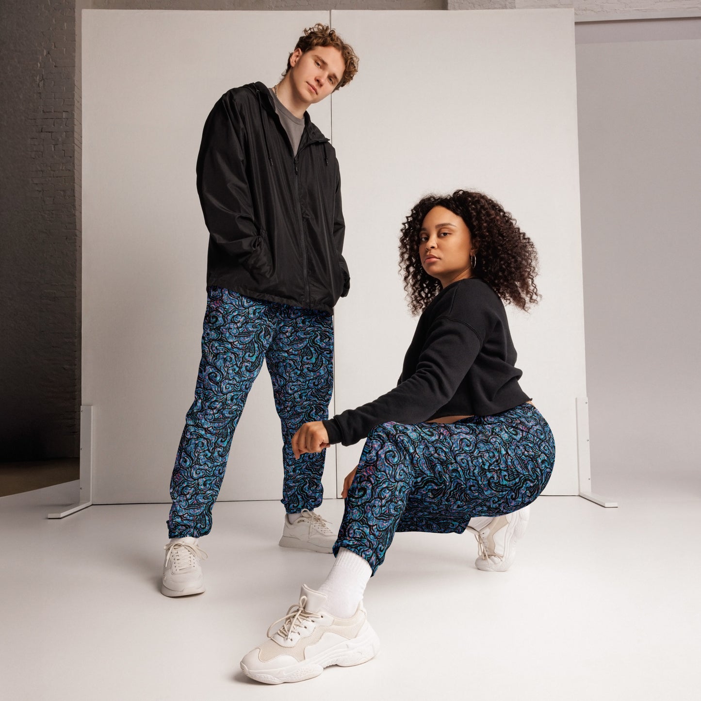 Blue Waves Unisex Joggers