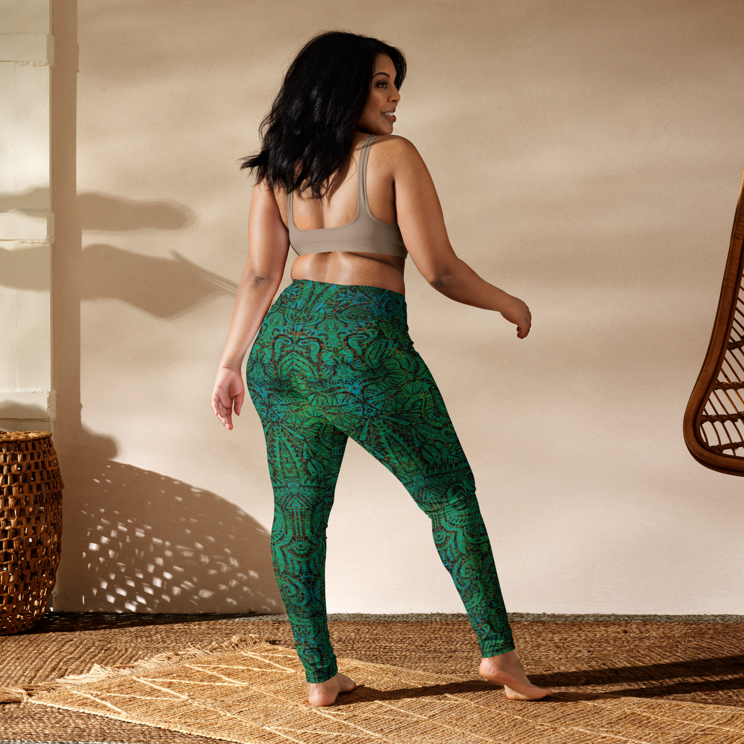 Cactus County Leggings Emerald