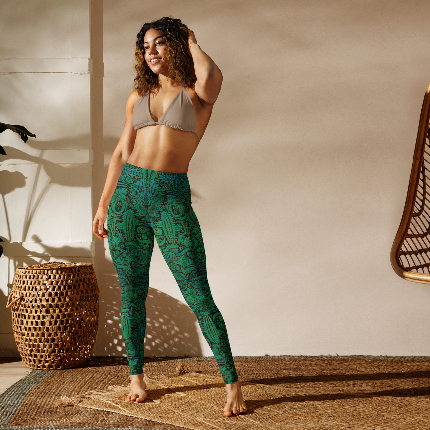 Cactus County Leggings Emerald