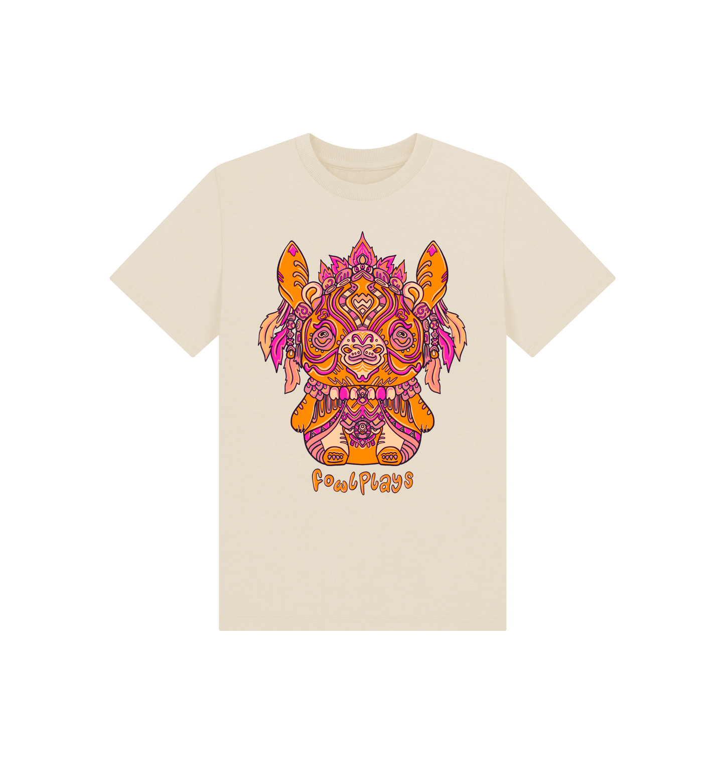 Oat Printed Kids T-Shirt Front