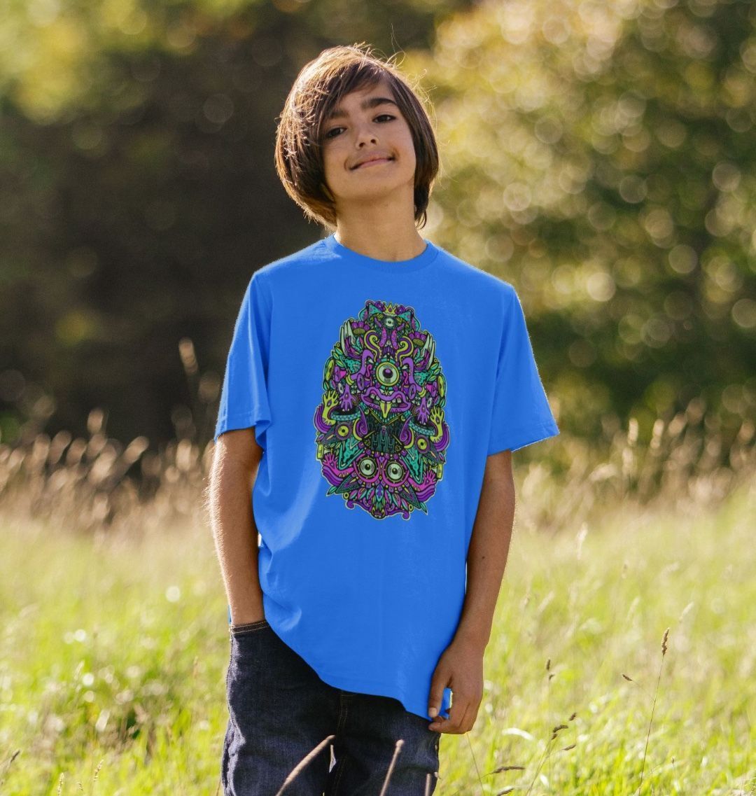 Ravealon Organic Cotton Unisex Kids T-shirt Rave