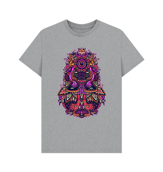 Athletic Grey That Magic Sound Organic Cotton Unisex T-shirt Very Berry