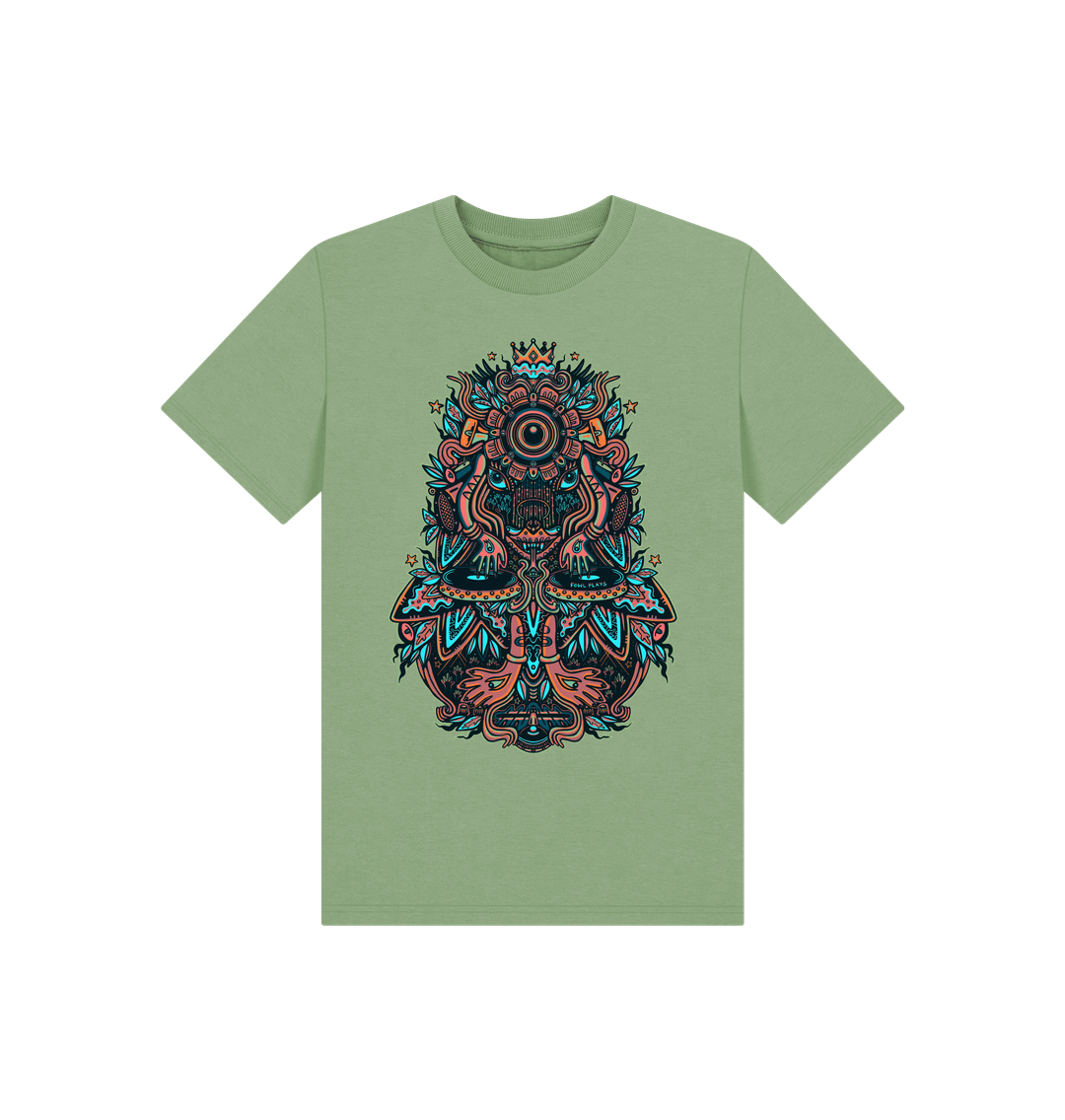 Sage Printed Kids T-Shirt