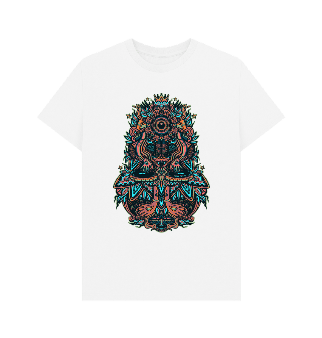 White That Magic Sound Organic Cotton Unisex T-shirt Peachy