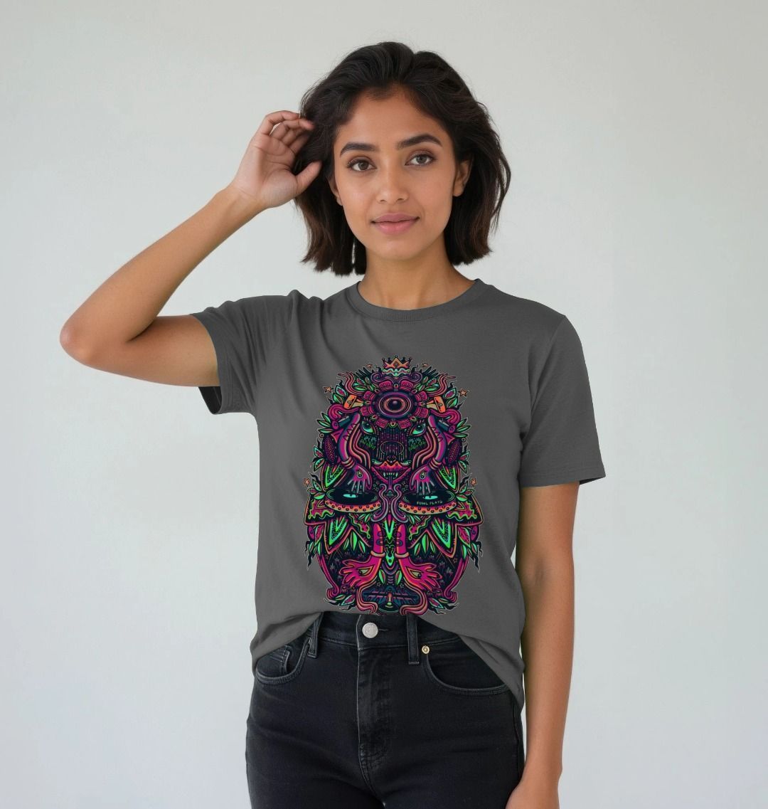 That Magic Sound Organic Cotton Unisex T-shirt Plum