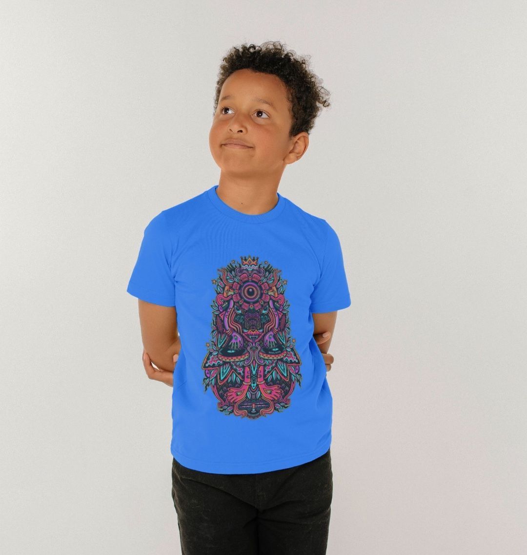 That Magic Sound Organic Cotton Unisex Kids T-shirt Bright